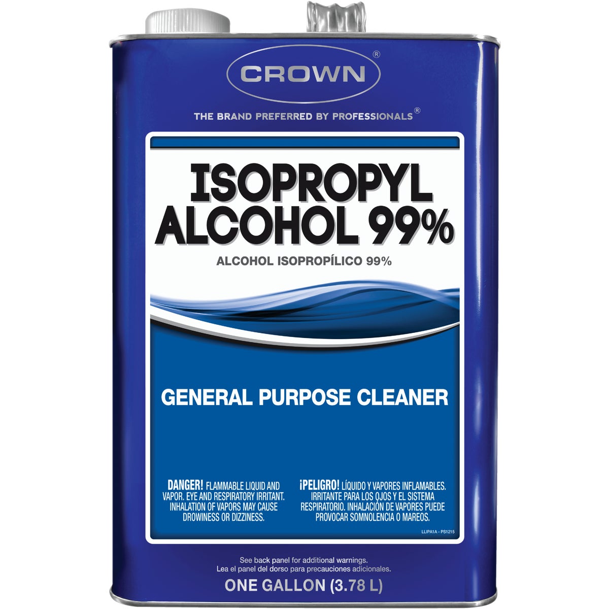 Crown 1 Gal. Industrial Strength 99% Isopropyl Rubbing Alcohol