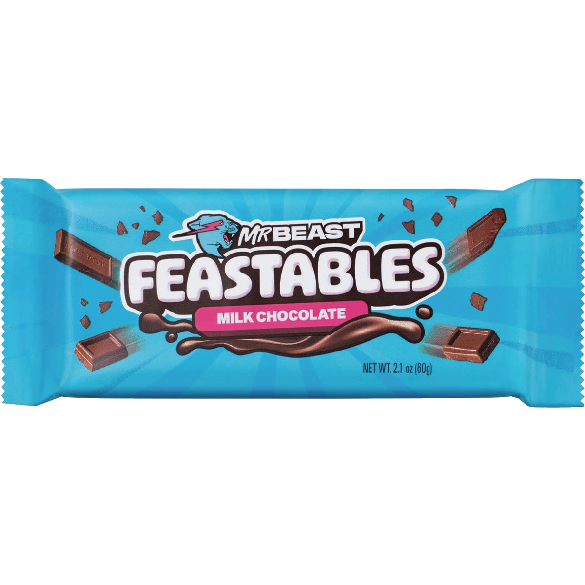 Feastables Milk Chocolate Candy Bar 