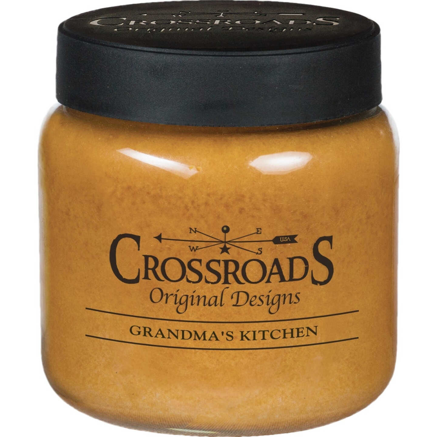 Crossroads Original Designs 16 Oz. Jar Candle, Grandma's Kitchen Image 1