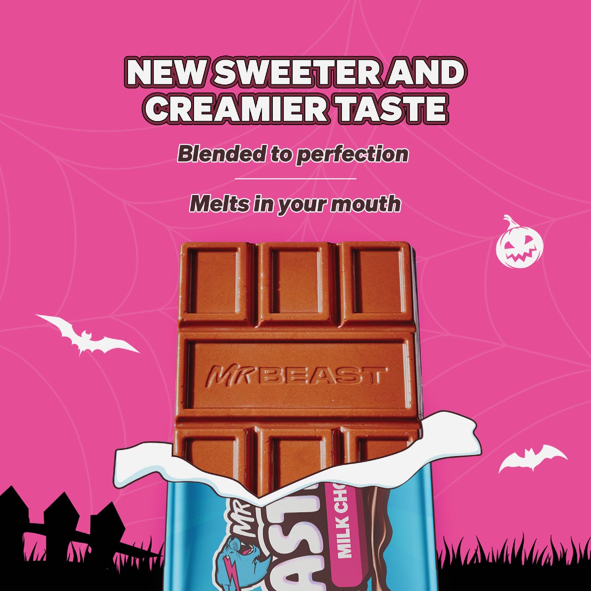 Feastables Chocolate Peanut Butter Candy Bar Image 2