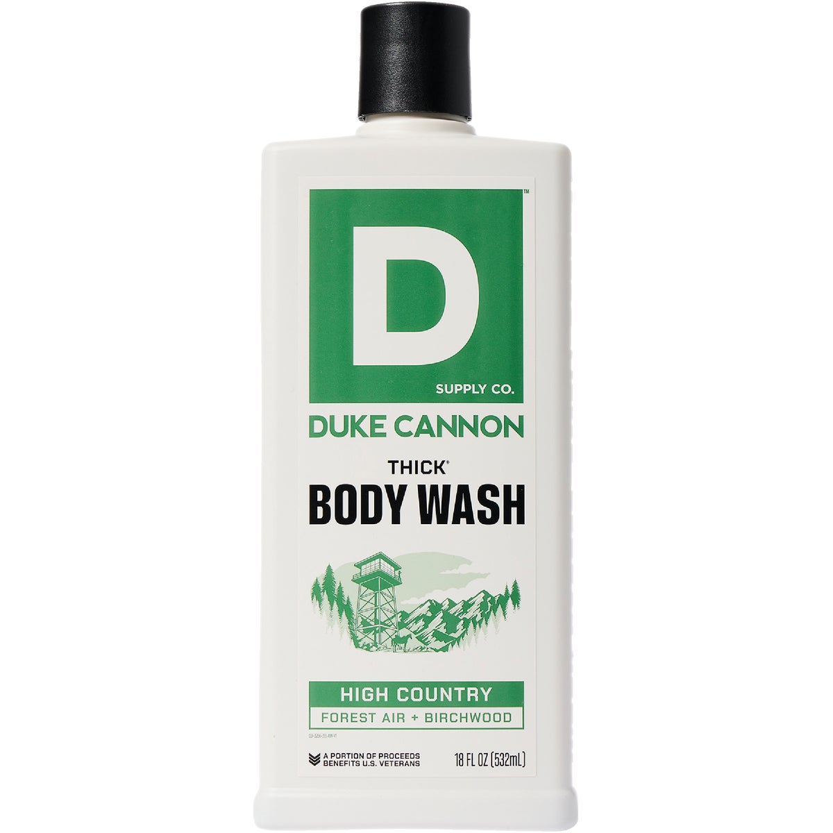 Duke Cannon 18 Oz. High Country Thick Liquid Shower Wash