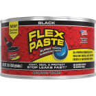 Flex Paste 1 Lb. Rubber Sealant, Black Image 1