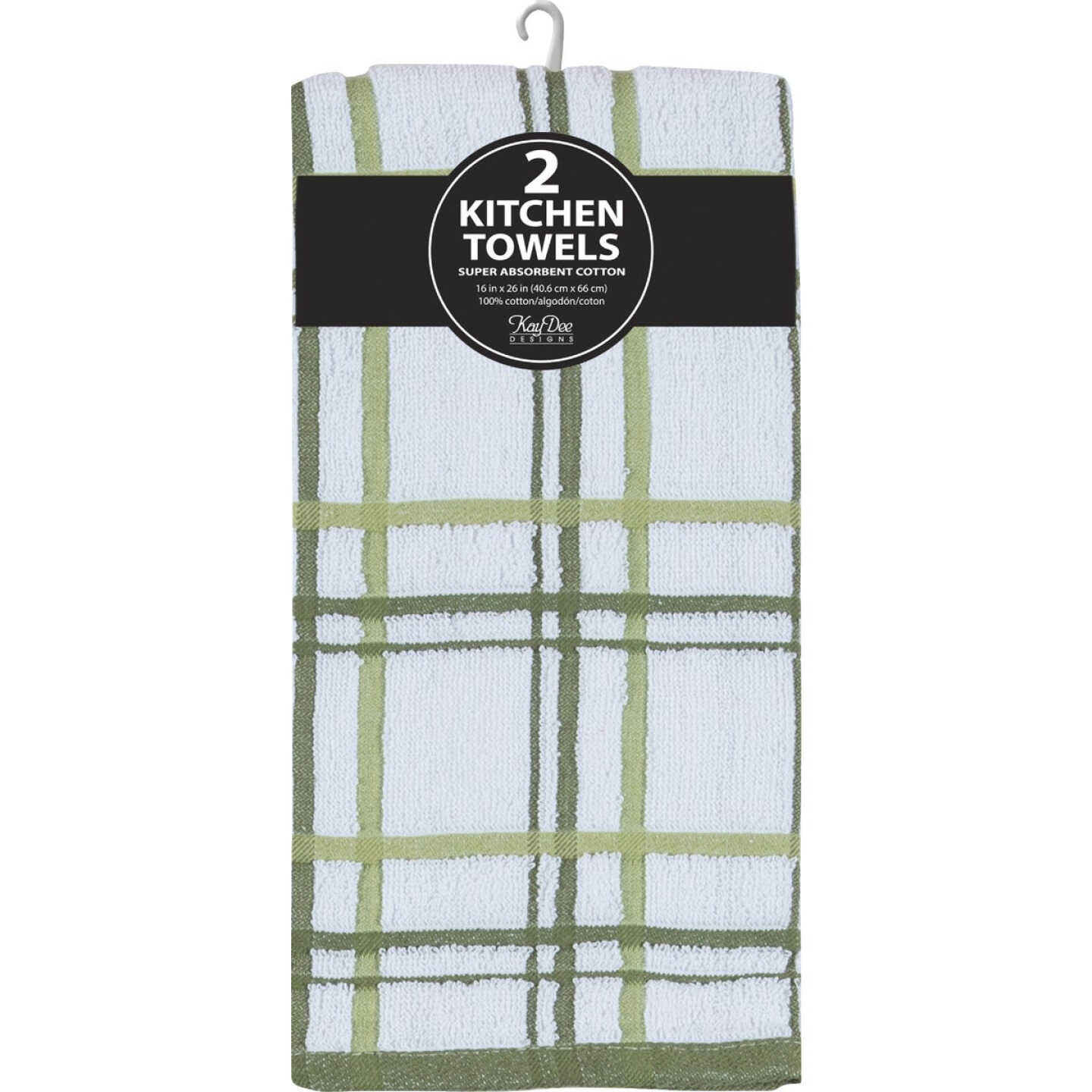 Kay Dee Designs Meadow Terry Kitchen Towel (2-Pack) Image 2