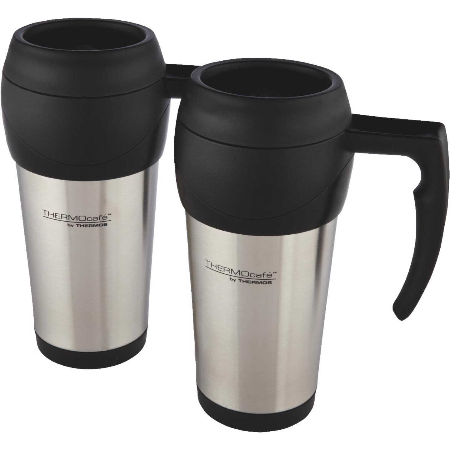 Thermos Thermocafe 16 Oz. Stainless Steel Insulated Tumbler (2-Pack) Image 5