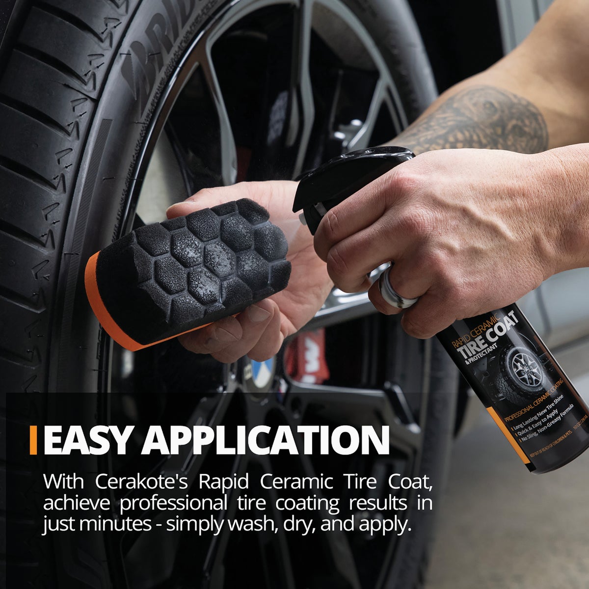 Cerakote Rapid Ceramic Tire Coat & Protectant Image 5