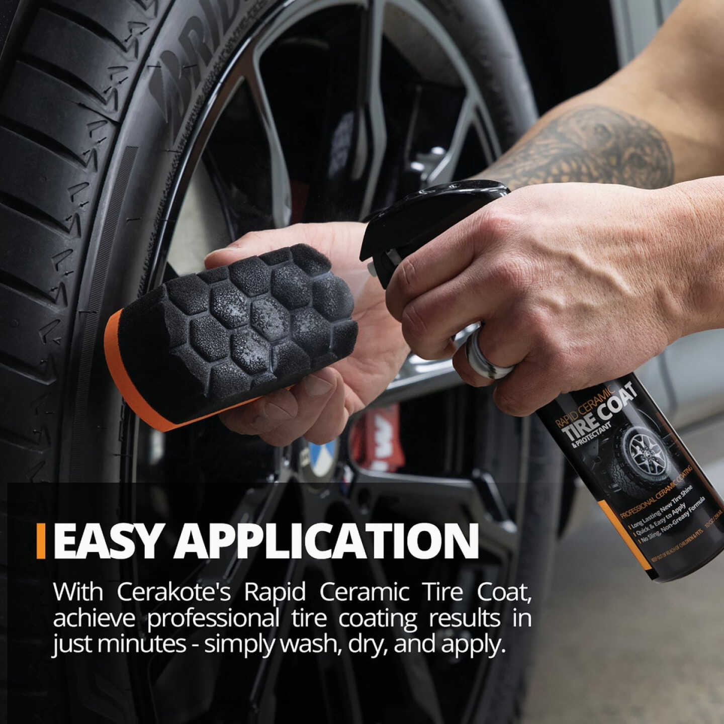 Cerakote Rapid Ceramic Tire Coat & Protectant Image 5