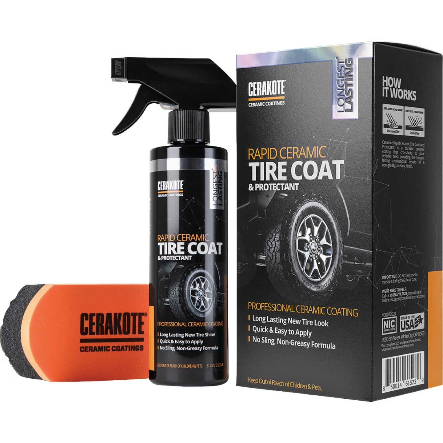 Cerakote Rapid Ceramic Tire Coat & Protectant Image 1