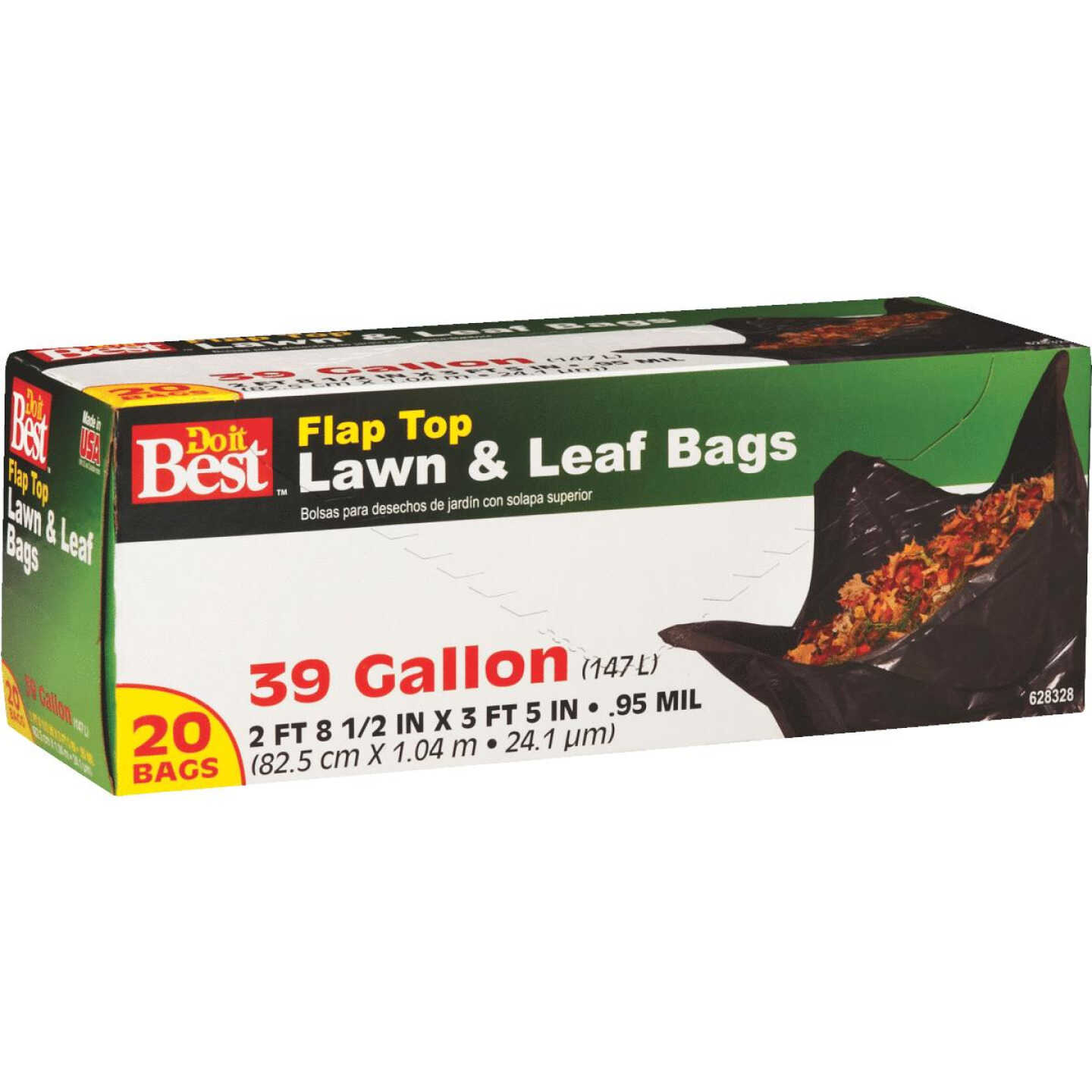 20CT 39GAL LAWN&LEAF BAG Image 3