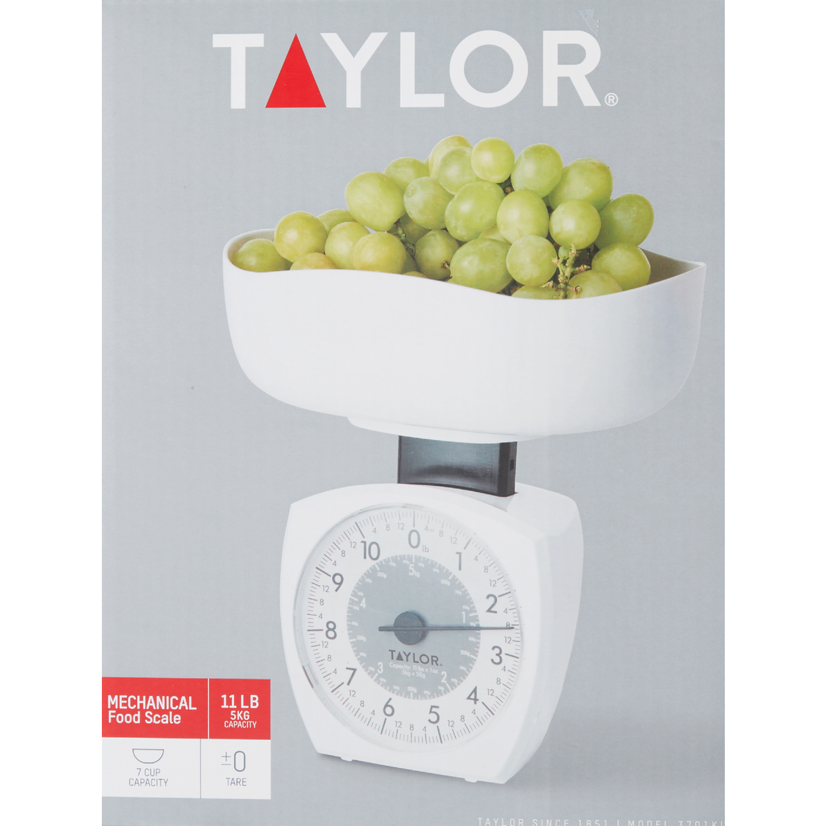 Taylor 11 Lb. Capacity Kitchen Food Scale Image 2