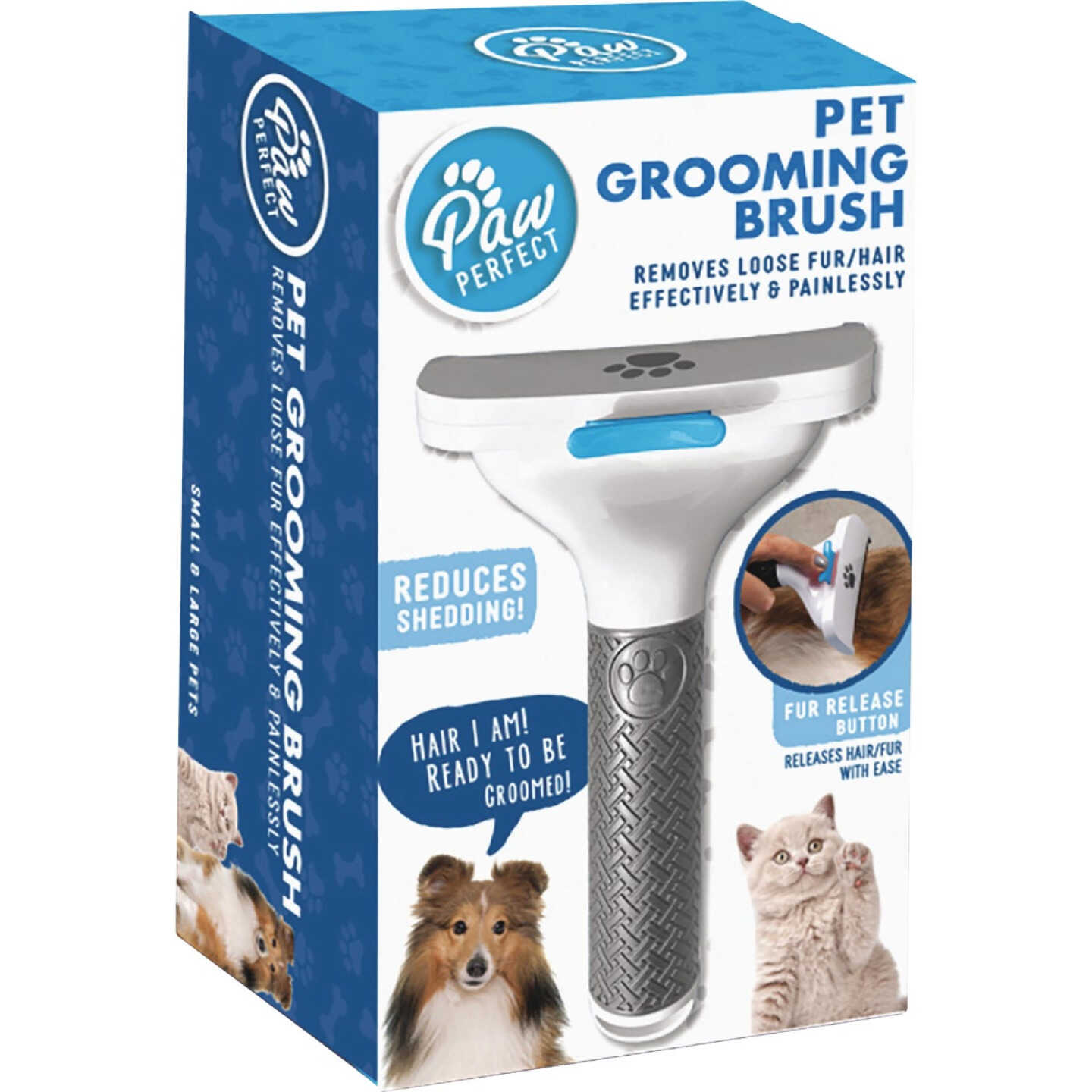Bell+Howell Paw Perfect Pet Grooming Brush Image 1