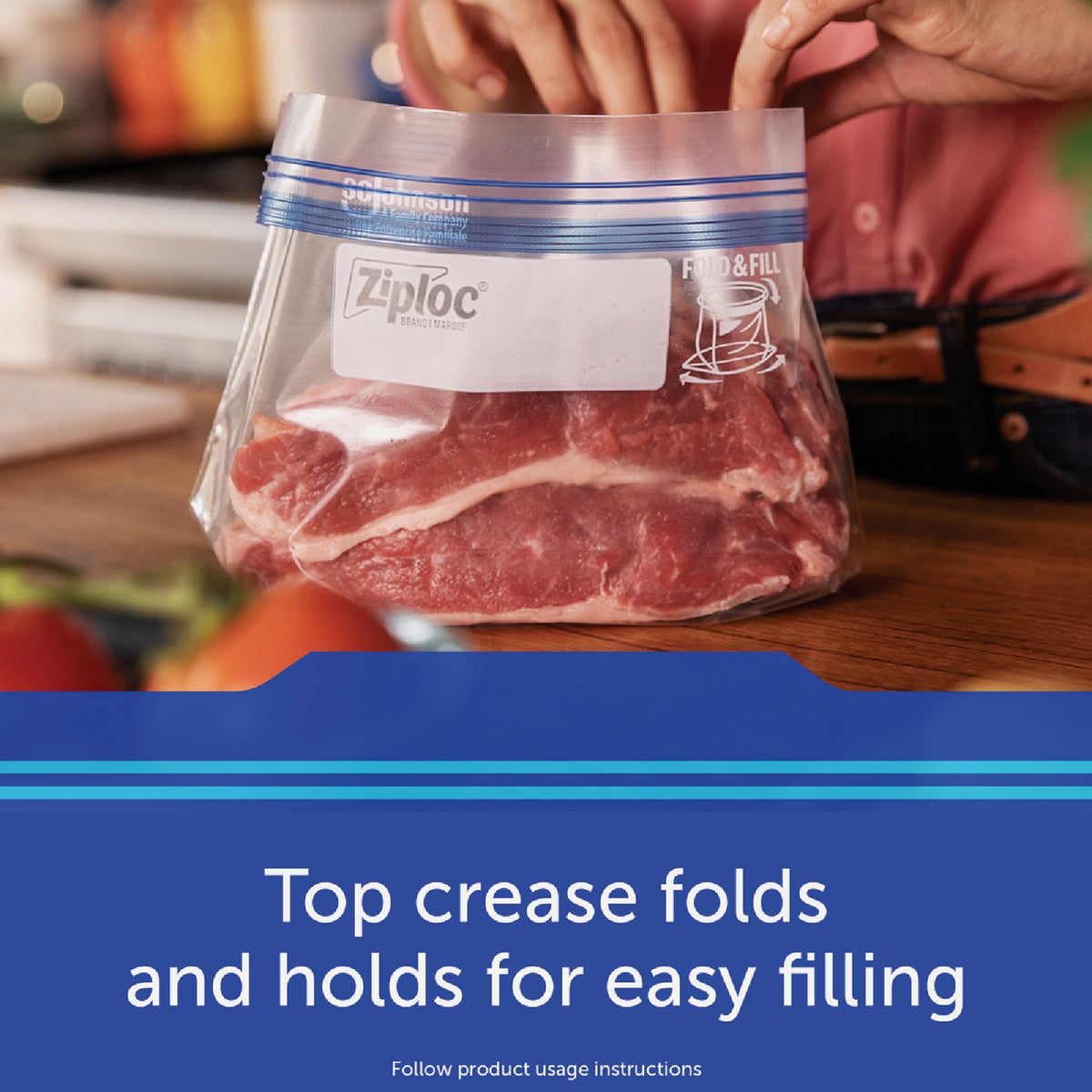 Ziploc Qt. Freezer Bag (38-Count) Image 3