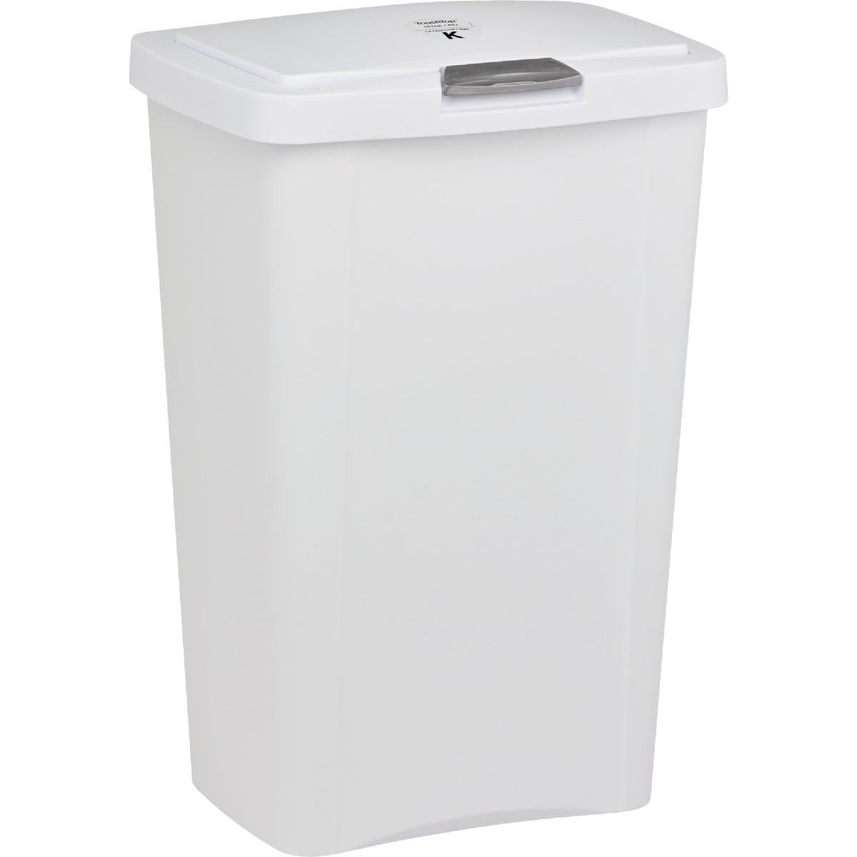 Sterilite 13 Gal. White TouchTop Wastebasket