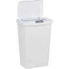 Sterilite 13 Gal. White TouchTop Wastebasket Image 3