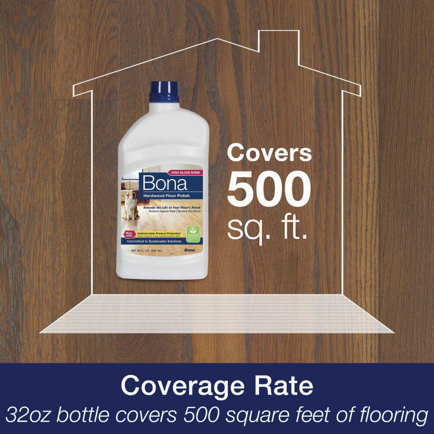 Bona 32 Oz. High Gloss Hardwood Floor Polish Image 3