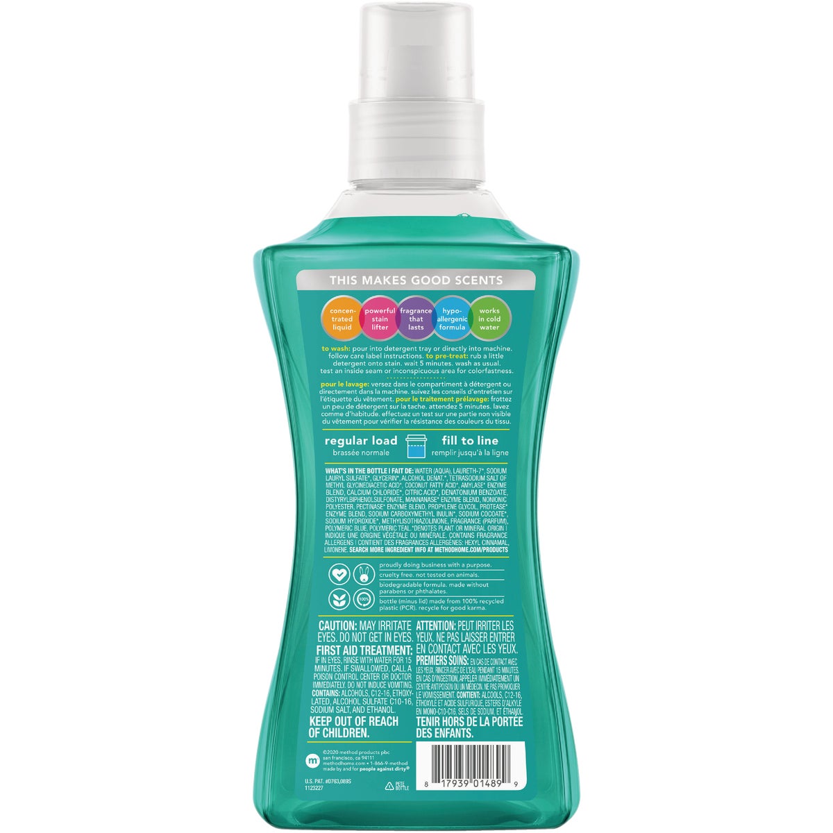 Method 53.5 Oz. Beach Sage Liquid Laundry Detergent Image 2