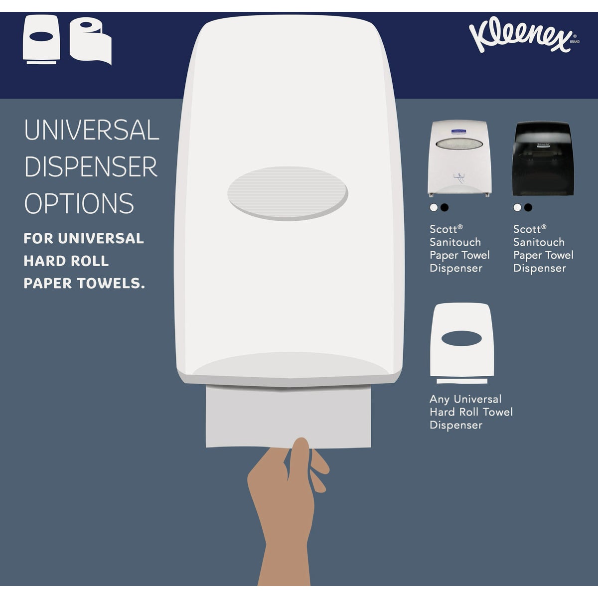 Kleenex Hard Roll Paper Towels (6-Count) Image 4