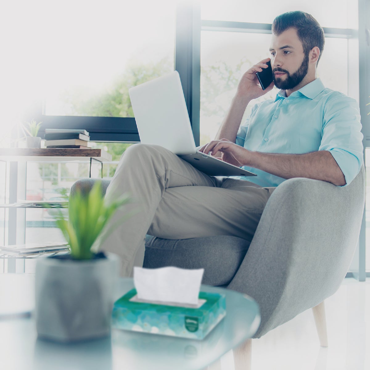 Kleenex Comfort Touch 100 Count 2-Ply White Facial Tissue (36-Pack) Image 2