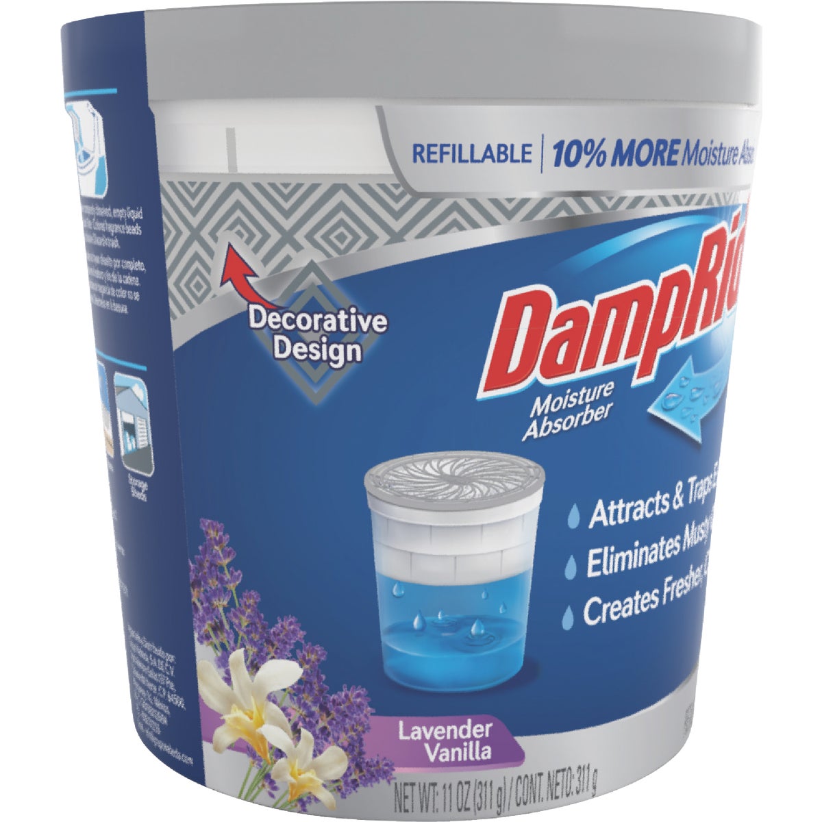 DampRid 11 Oz. Lavender Vanilla Moisture Absorber Image 6