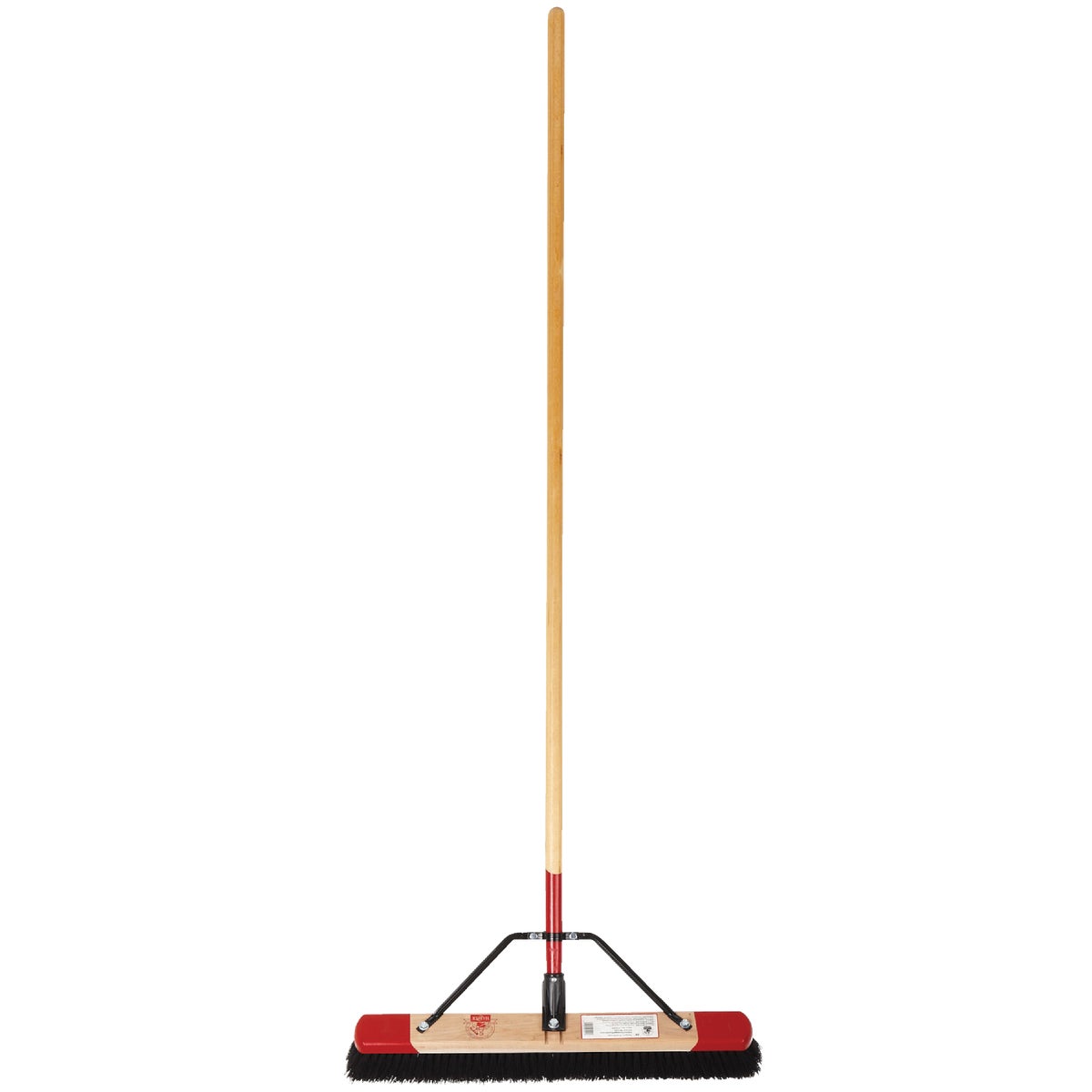 Harper 24 In. W. x 64 In. L. Wood Handle Tampico Medium Sweep Push Broom Image 2