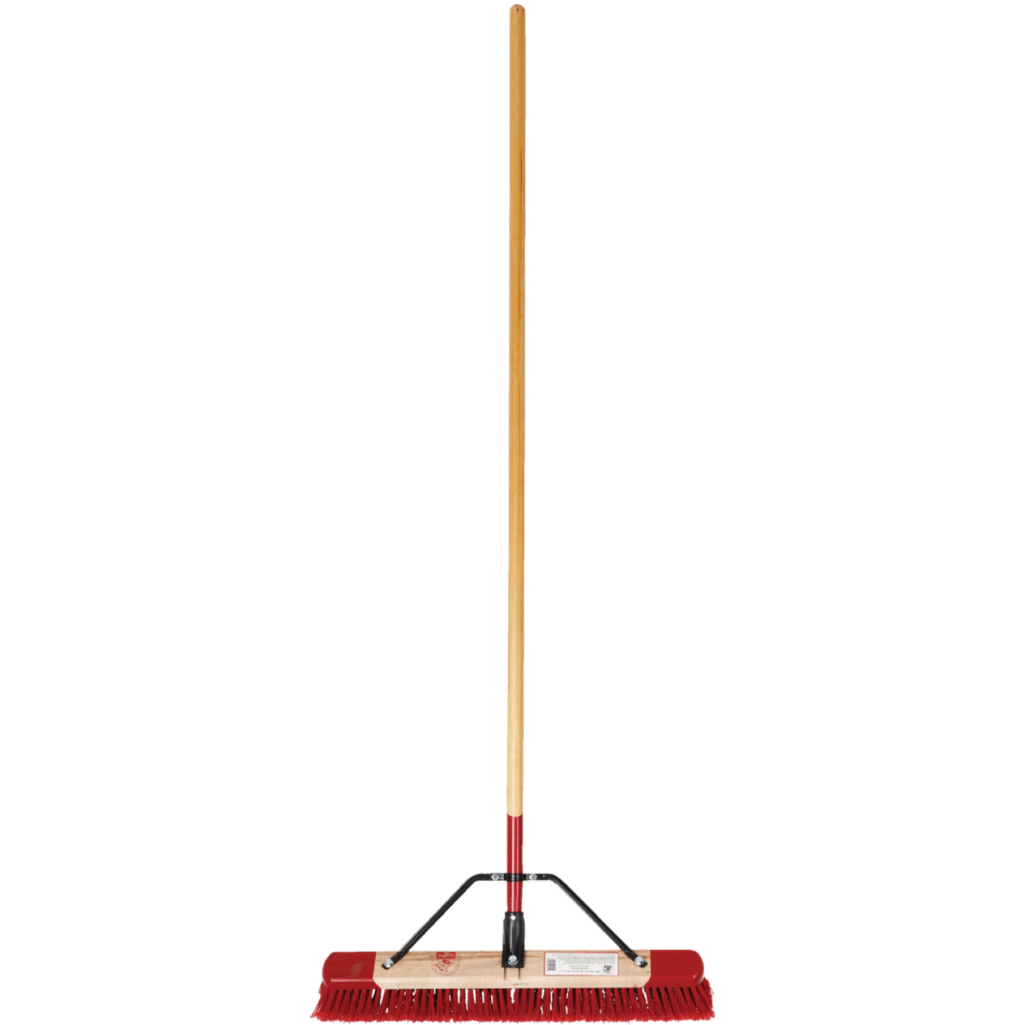 Harper 24 In. W. x 64 In. L. Wood Handle Multi-Purpose Medium Sweep Push Broom Image 2