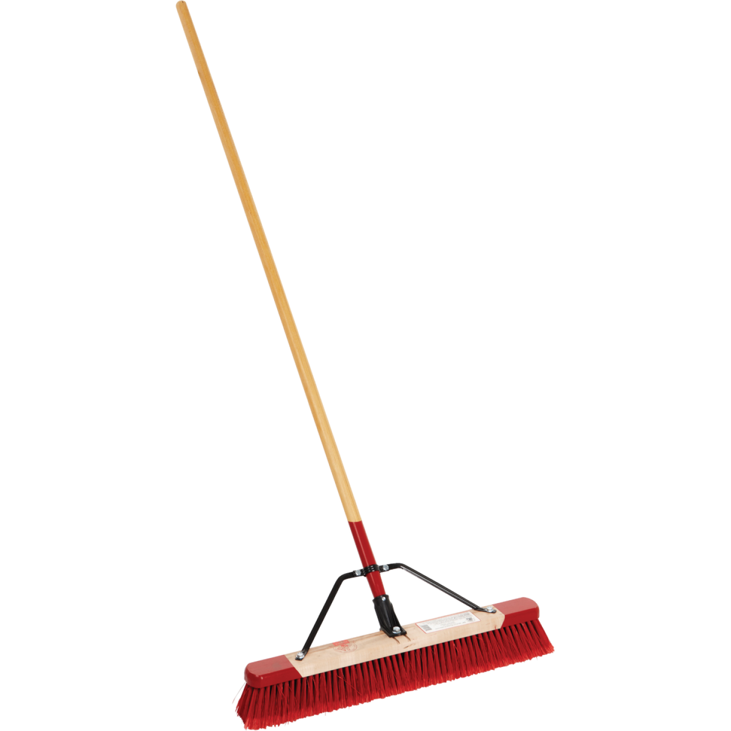 Harper 24 In. W. x 64 In. L. Wood Handle Multi-Purpose Medium Sweep Push Broom Image 3