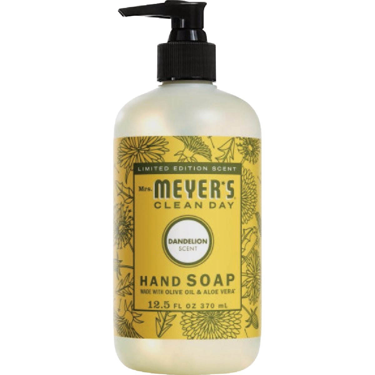 Mrs. Meyer's Clean Day 12.5 Oz. Dandelion Liquid Hand Soap Image 1