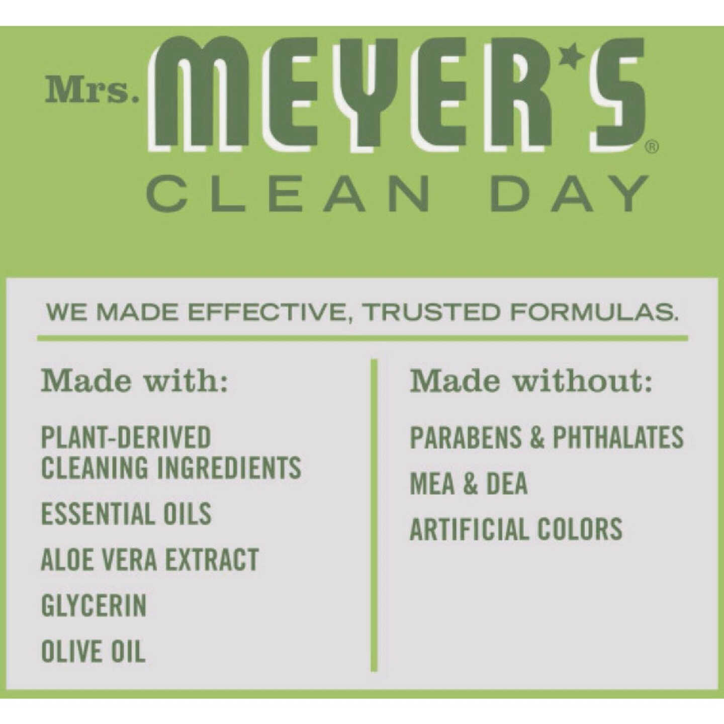 Mrs. Meyer's Clean Day 12.5 Oz. Dandelion Liquid Hand Soap Image 2