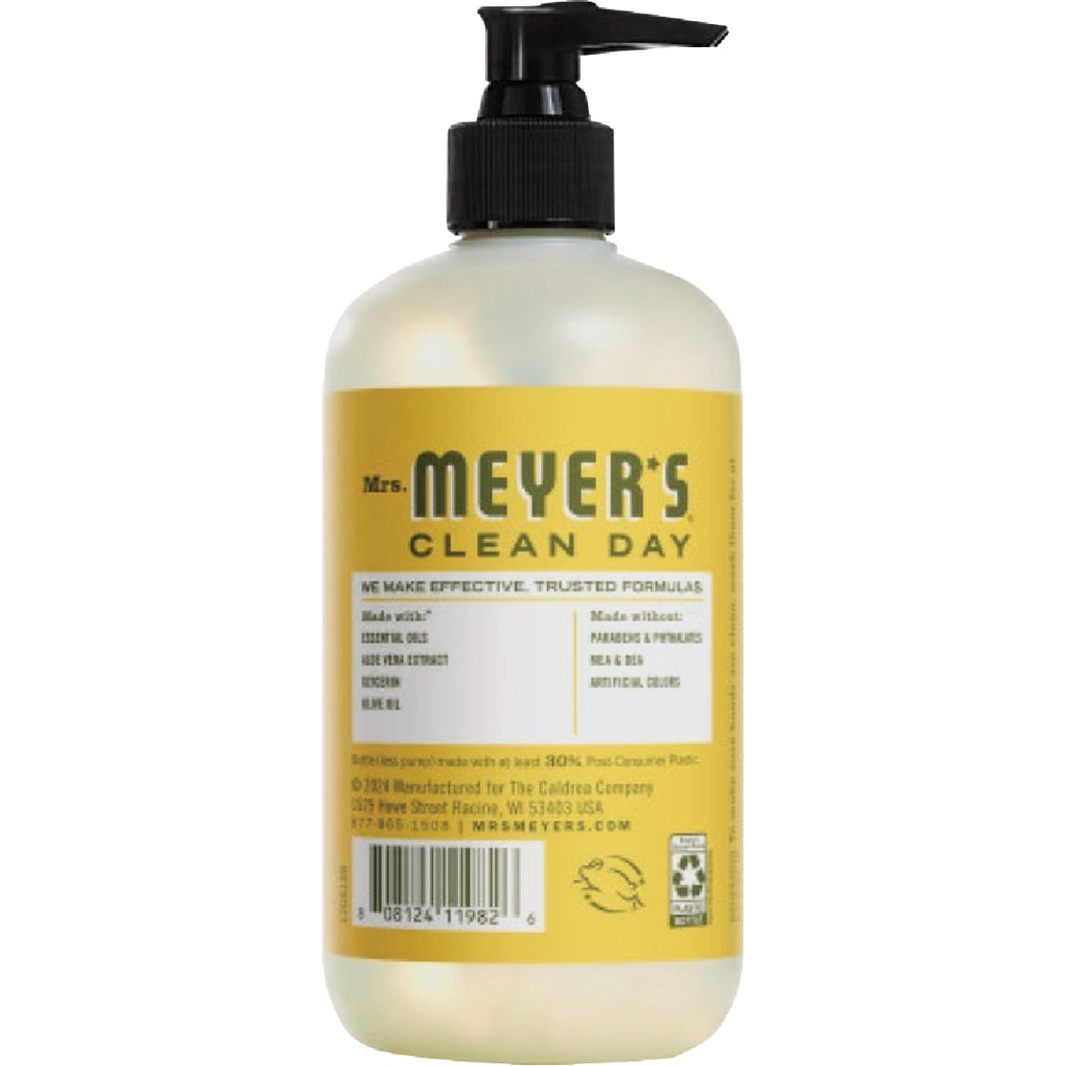 Mrs. Meyer's Clean Day 12.5 Oz. Dandelion Liquid Hand Soap Image 4