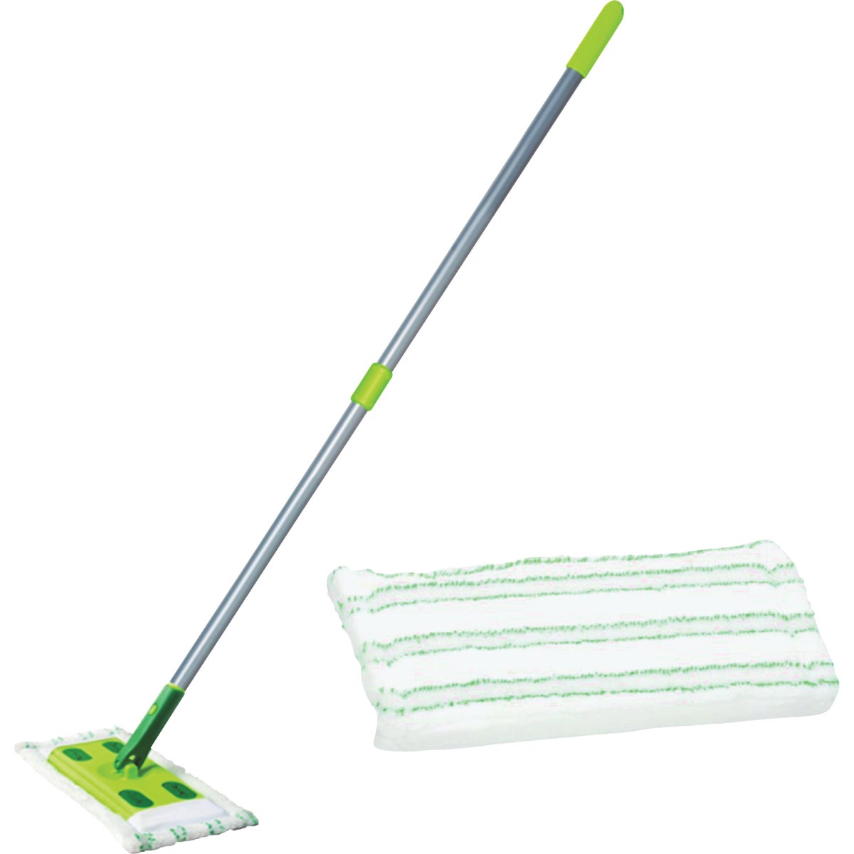 Quick Shine Hard Surface Floor Mop with Microfiber Pad Kit Image 1