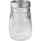 Ball 16 Oz Fluted Mason Jar (4-Count) Image 1