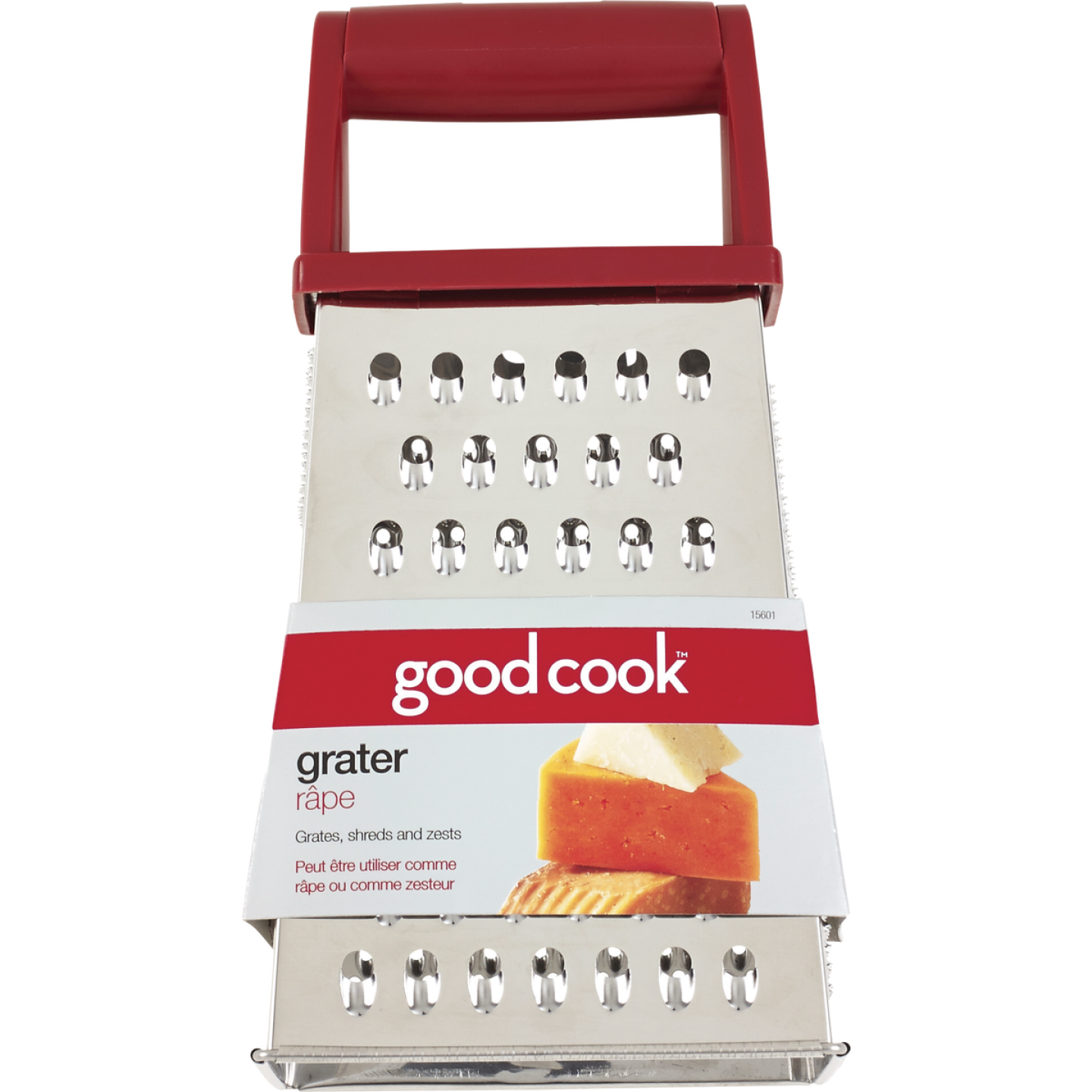 Goodcook 4-Sided Stainless Steel Grater Image 2
