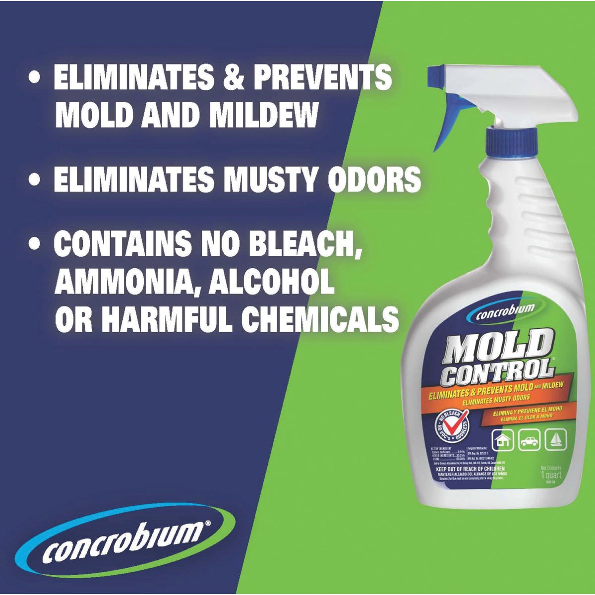 Concrobium Mold Control 14.1 Oz. Stops & Prevents Mold & Mildew Inhibitor  Image 2