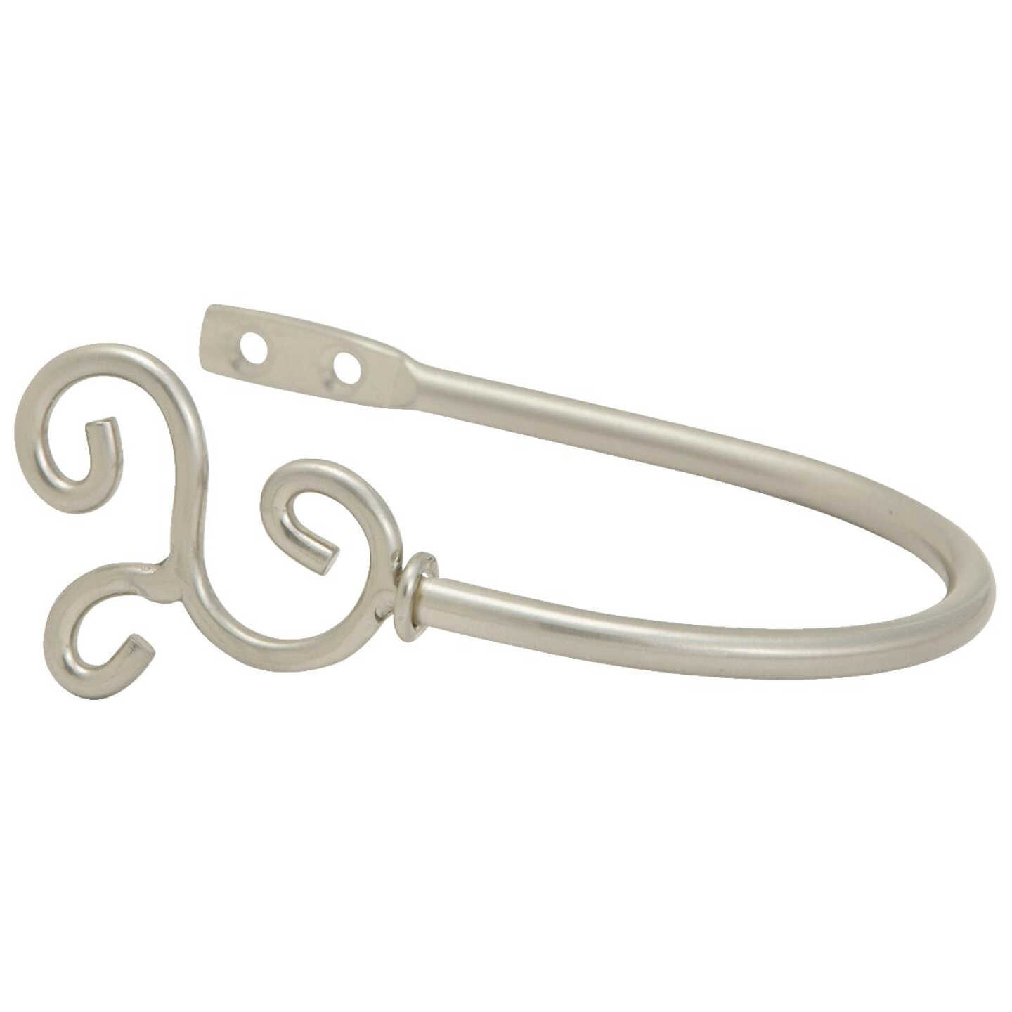 NICKEL SCROLL HOLDBACK Image 3