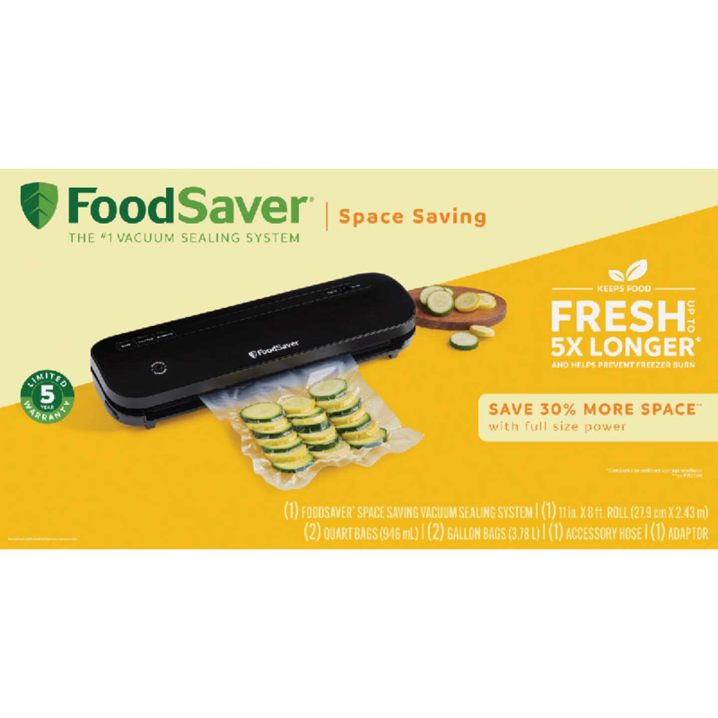 Foodsaver Compact Vacuum Sealer Image 1
