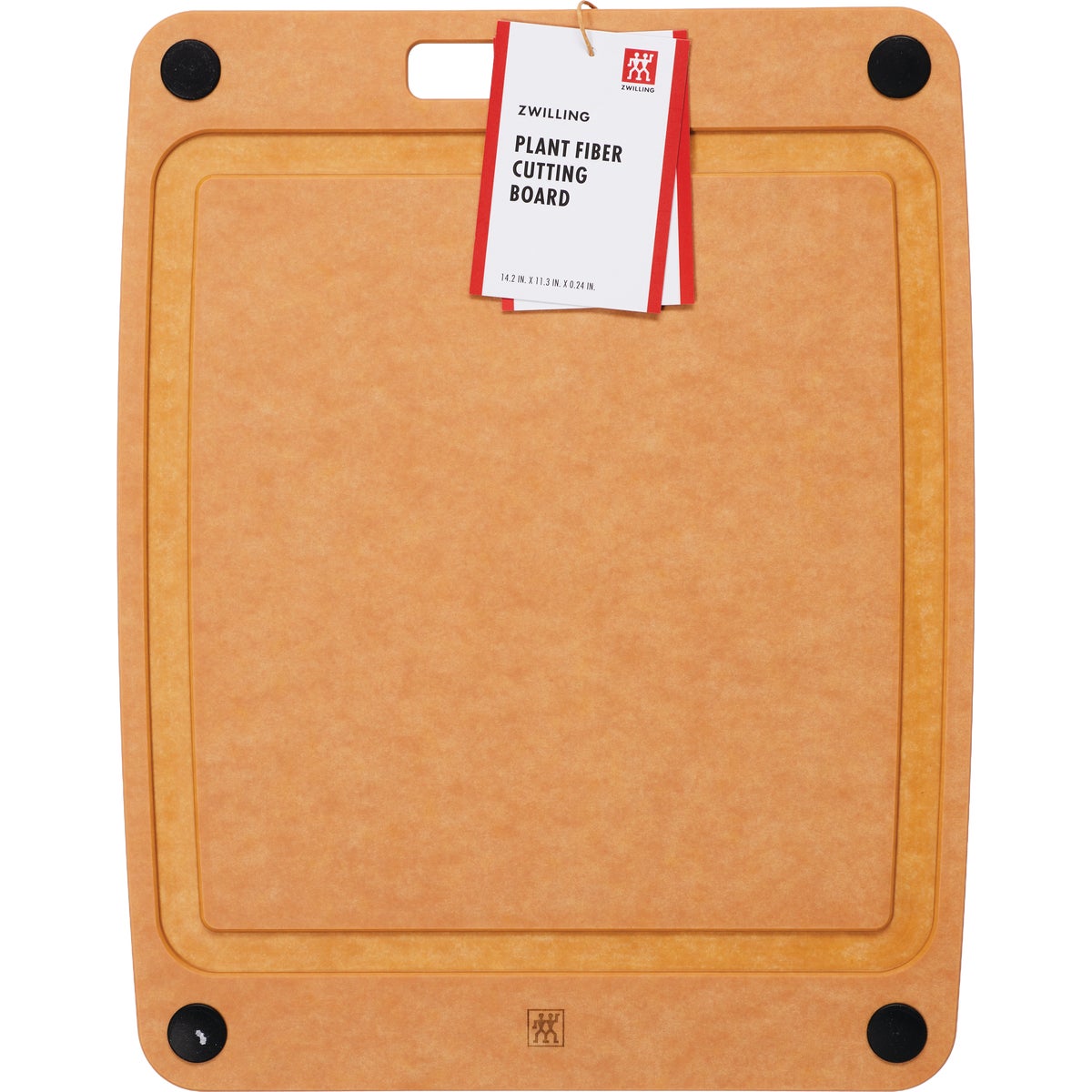 Zwilling 14 In. x 11.25 In. Plant Fiber Natural Cutting Board Image 4