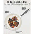 Gotham Steel Natural Collection 14 In. Fry Pan Image 2