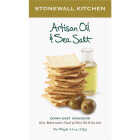 Stonewall Kitchen 4.4 Oz. Artisan Oil & Sea Salt Crackers Image 1