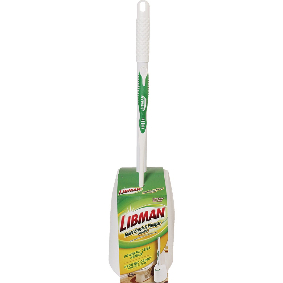 Libman Plunger & Toilet Brush w/Caddy Image 2