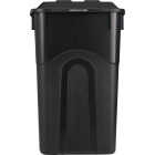 United Solutions Rough and Rugged 45 Gal. Wheeled Trash Can with Attached Lid Image 2
