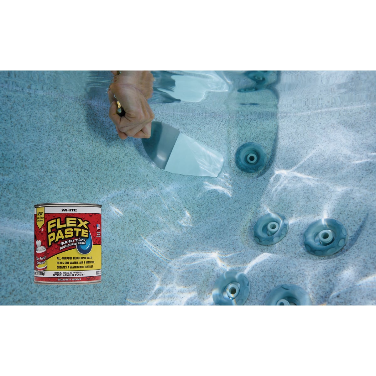 Flex Paste MAX 12 Lb. White Sealer Image 3