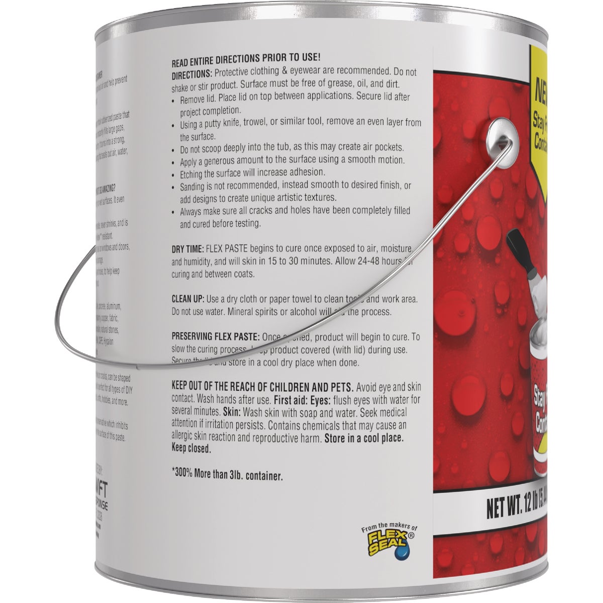 Flex Paste MAX 12 Lb. White Sealer Image 6