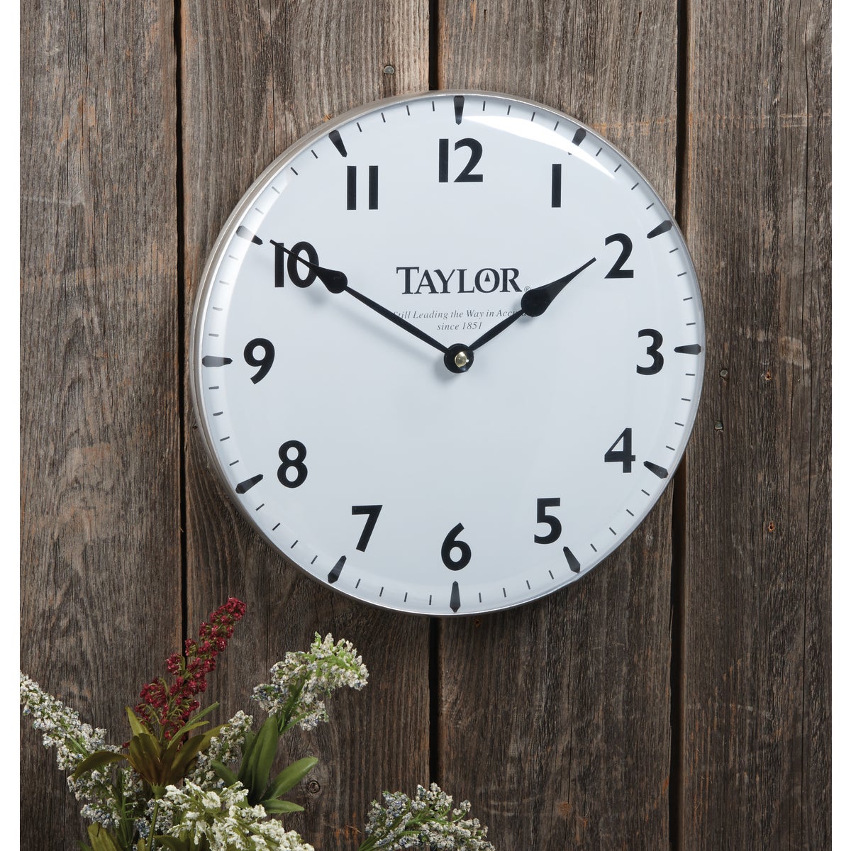 Taylor Vintage Collection Patio Wall Clock Image 2