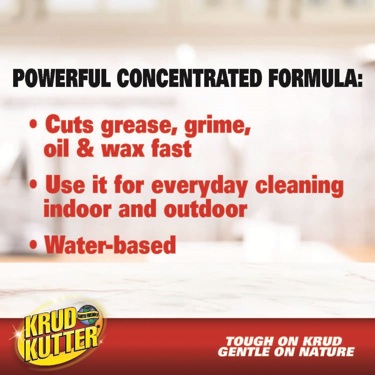 Krud Kutter 32 Oz. Super Concentrated Liquid Cleaner & Degreaser Stain Remover Trigger Spray Image 3