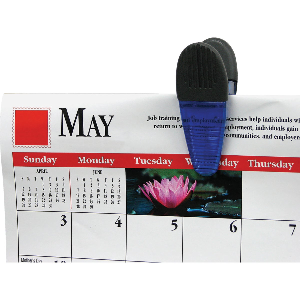 Master Magnetics 3-1/2 In. Blue Magnetic Clip (2-Pack) Image 5