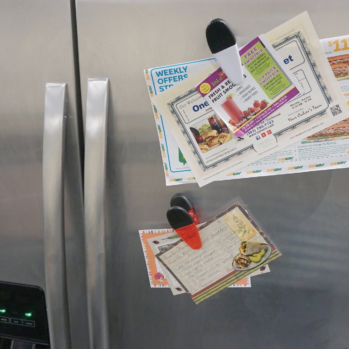 Master Magnetics 3-1/2 In. Red Magnetic Clip (2-Pack) Image 4