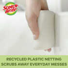 Scotch-Brite Greener Clean Non Scratch All Purpose Scrubbers, 2.6 In. x 4.1 In. x 0.7 In. Image 3