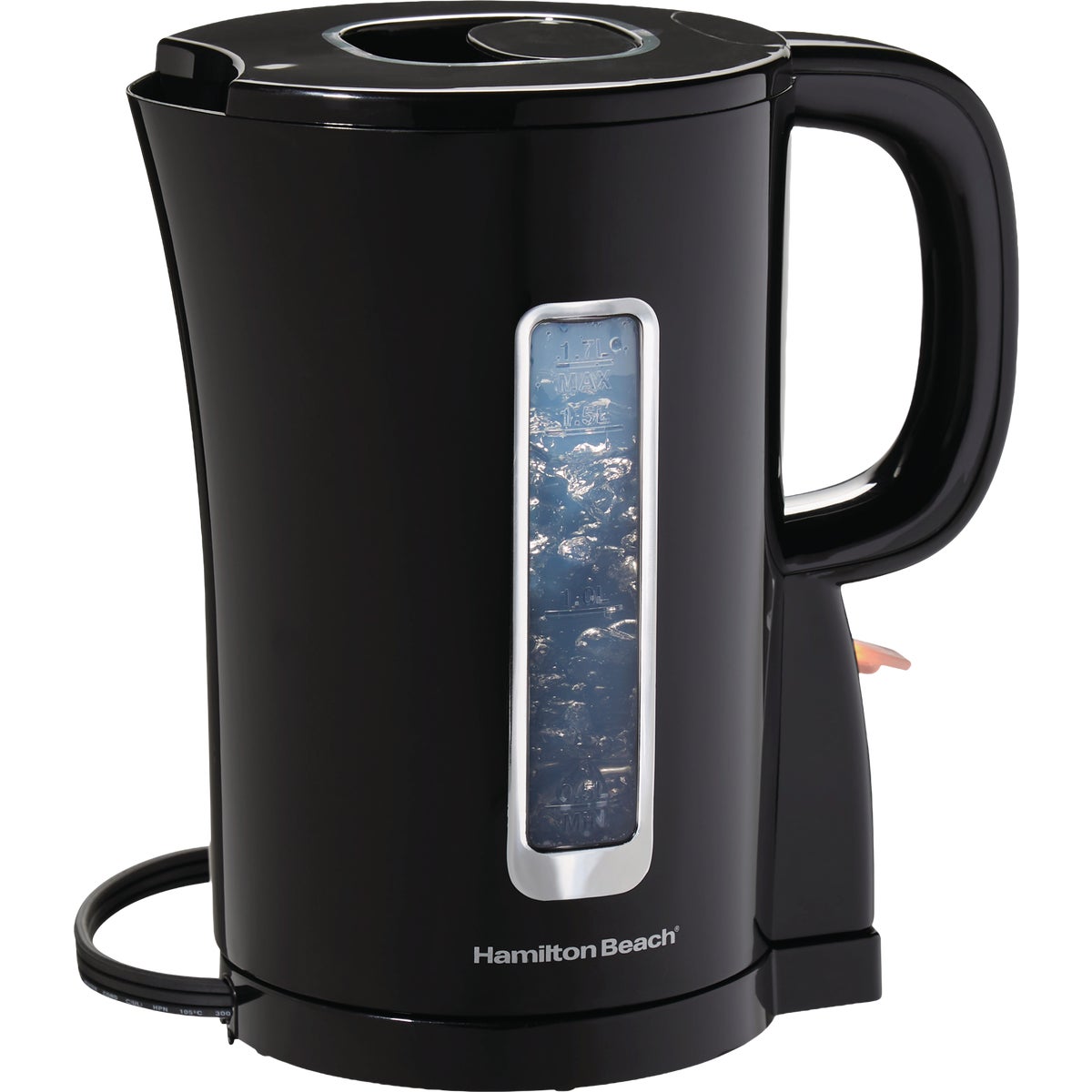Hamilton Beach Black 1.7L Electric Tea Kettle Image 1