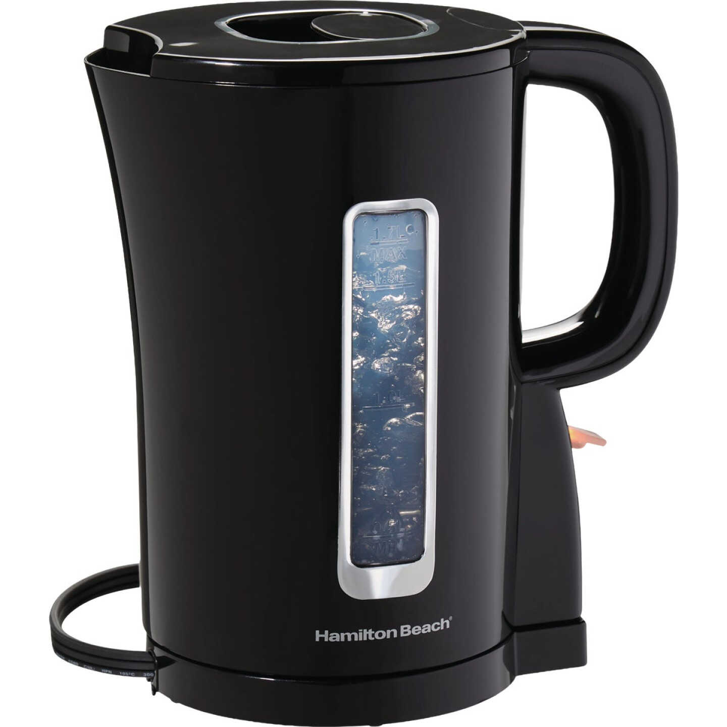Hamilton Beach Black 1.7L Electric Tea Kettle Image 1