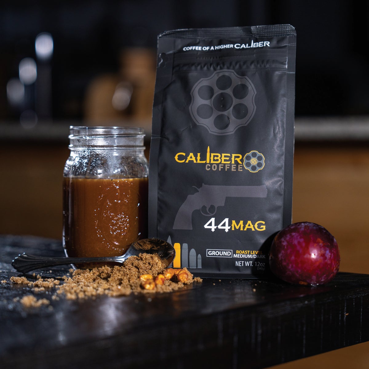 Caliber Coffee .44 Mag Ground Espresso Roast, 12 Oz. Bag Image 3