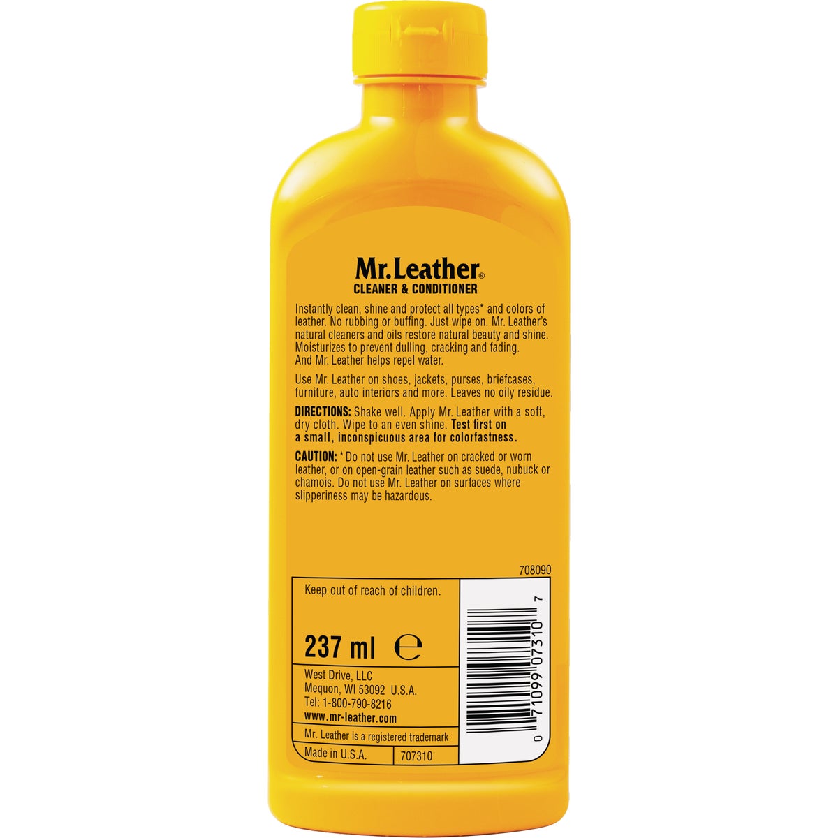 Mr. Leather 8 Oz. Liquid Cleaner & Conditioner Image 2